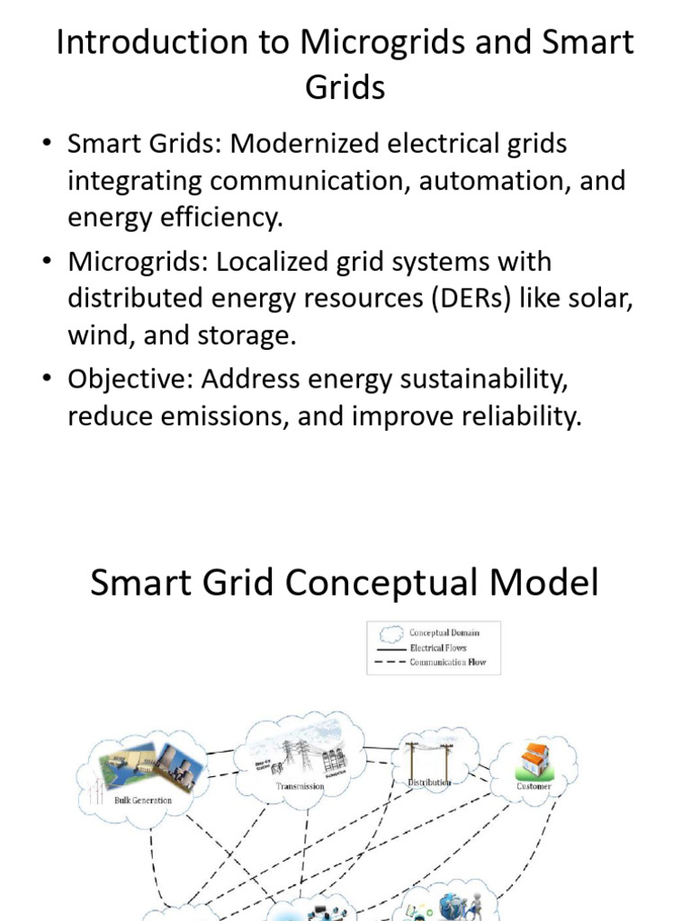 Microgrids and Smart Grids Overview | PDF | Distributed Generation ...