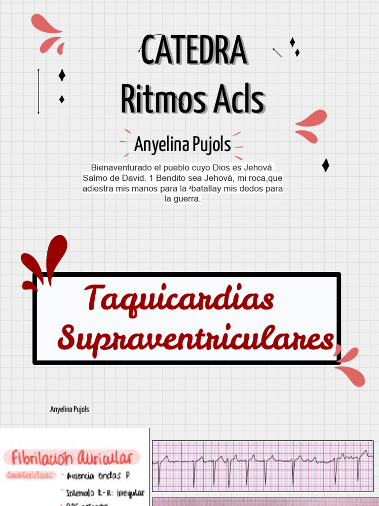 Ritmos Cardíacos: Taquicardias y Bradicardias | PDF