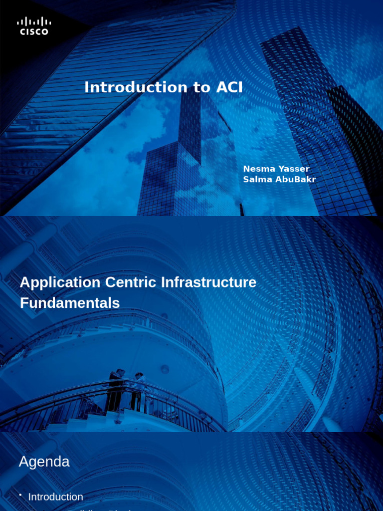 Introduction to Cisco ACI Fundamentals | PDF | Computer Network | Routing