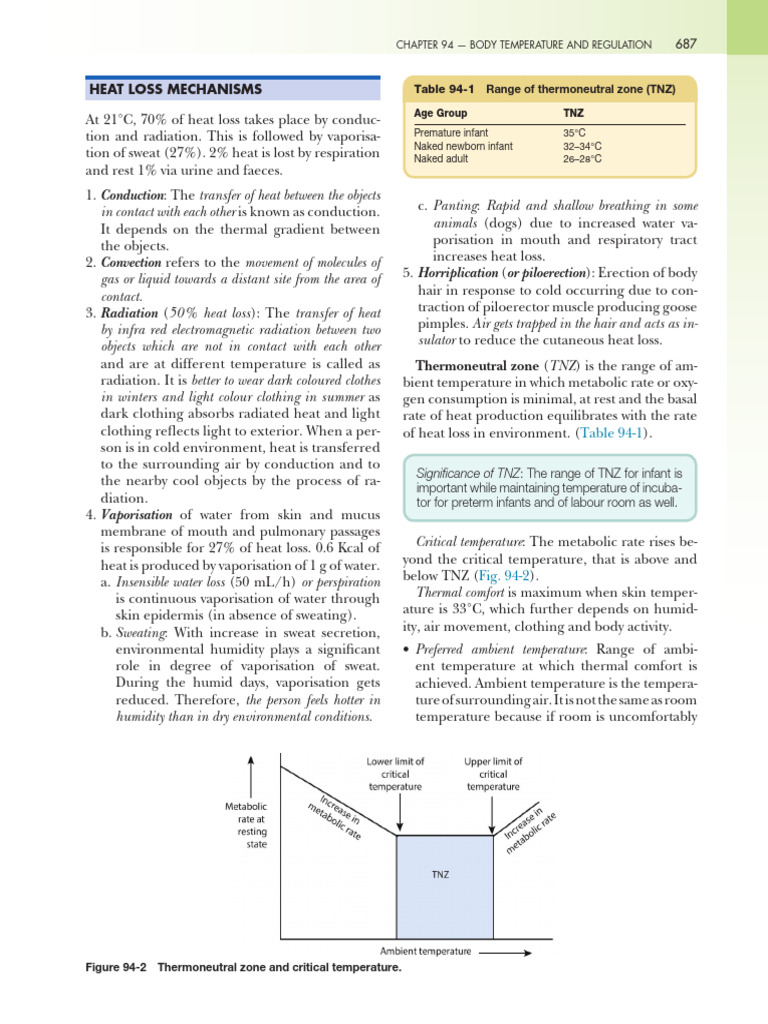 Body Temperature Regulation Mechanisms | PDF | Fever | Thermoregulation