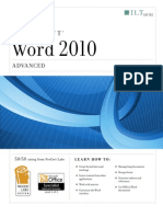 Word 2010 Advanced (Student Manual) Mantesh