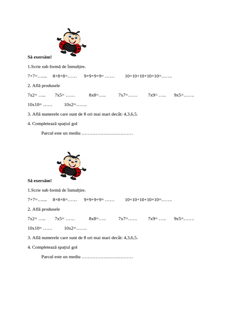 Fisa Lucru Inm 7 8 9 Cls 2 | PDF