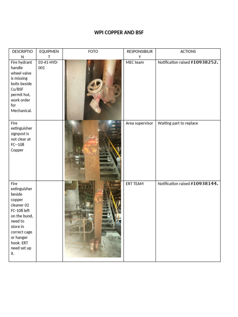 Wpi Copper and BSF | PDF