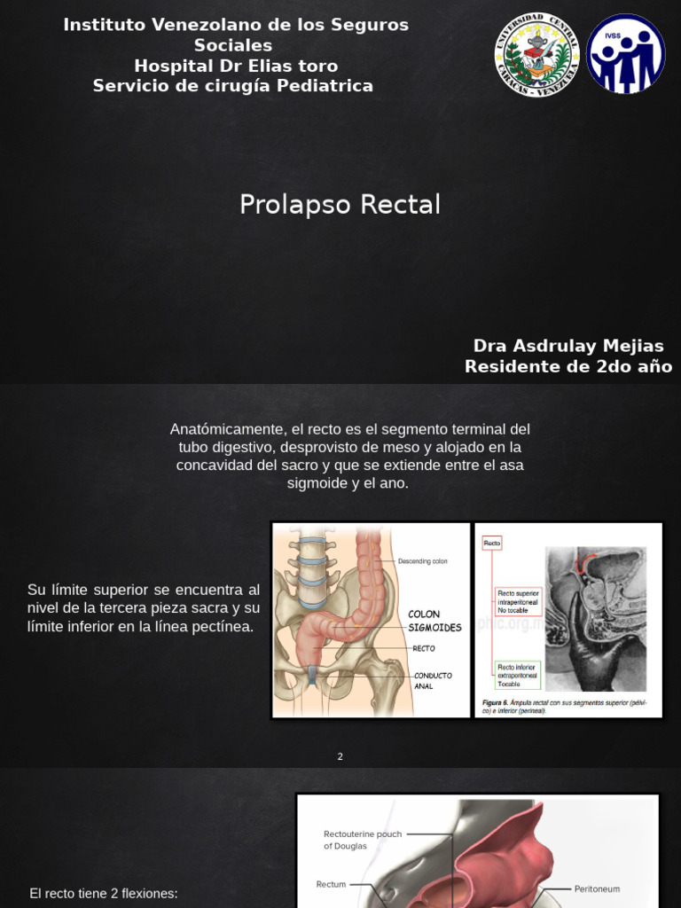 Prolapso Rectal en Pediatría: Causas y Tratamiento | PDF | Recto ...