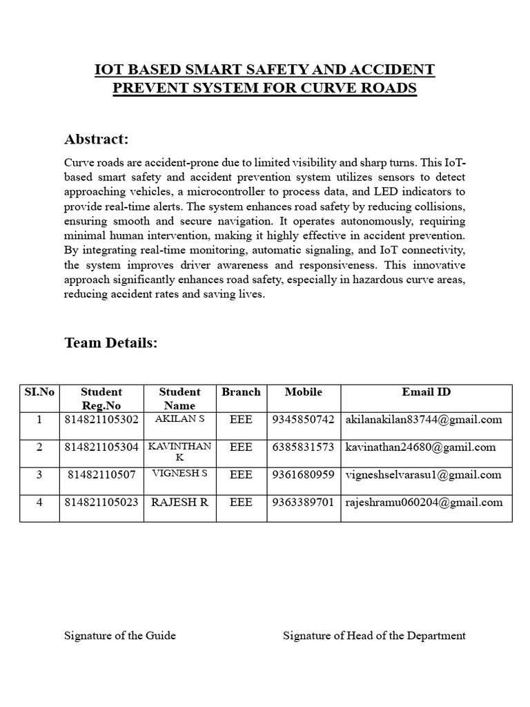 Project Abstract | PDF