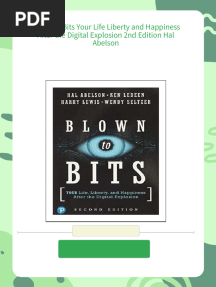 Blown to Bits Your Life Liberty and Happiness After the Digital Explosion 2nd Edition Hal Abelson - Download the full set of chapters carefully compiled