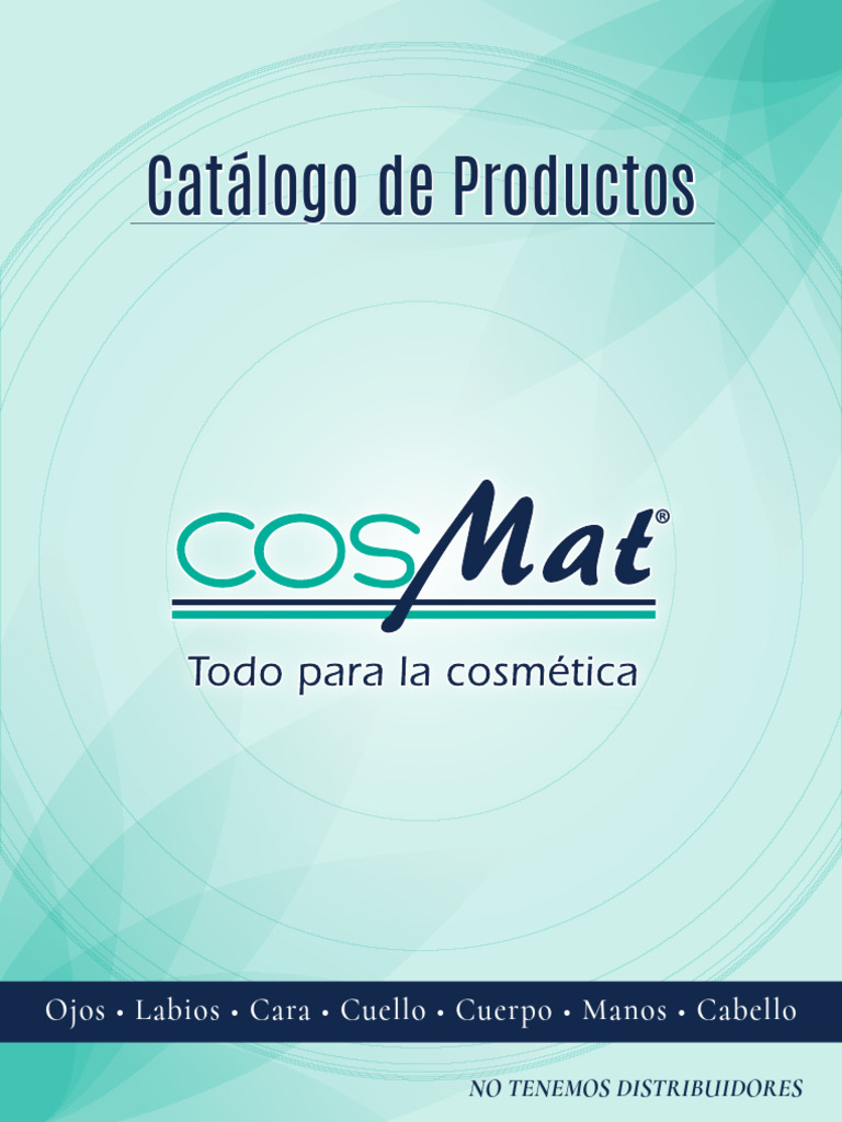 Catálogo Cosmat 2024 | PDF | Productos cosméticos | Antioxidante