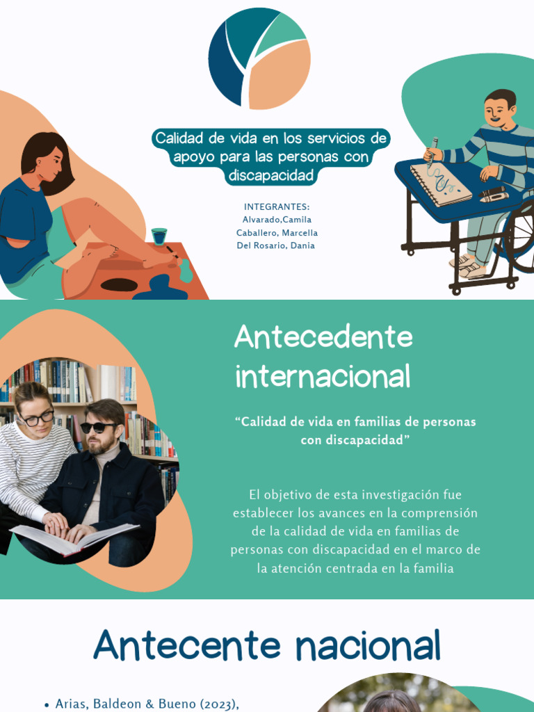 Calidad de Vida en Los Servicios de Apoyo para Las Personas Con ...