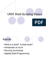 UNIX Shell-Scripting Basics