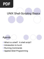 UNIX Shell-Scripting Basics