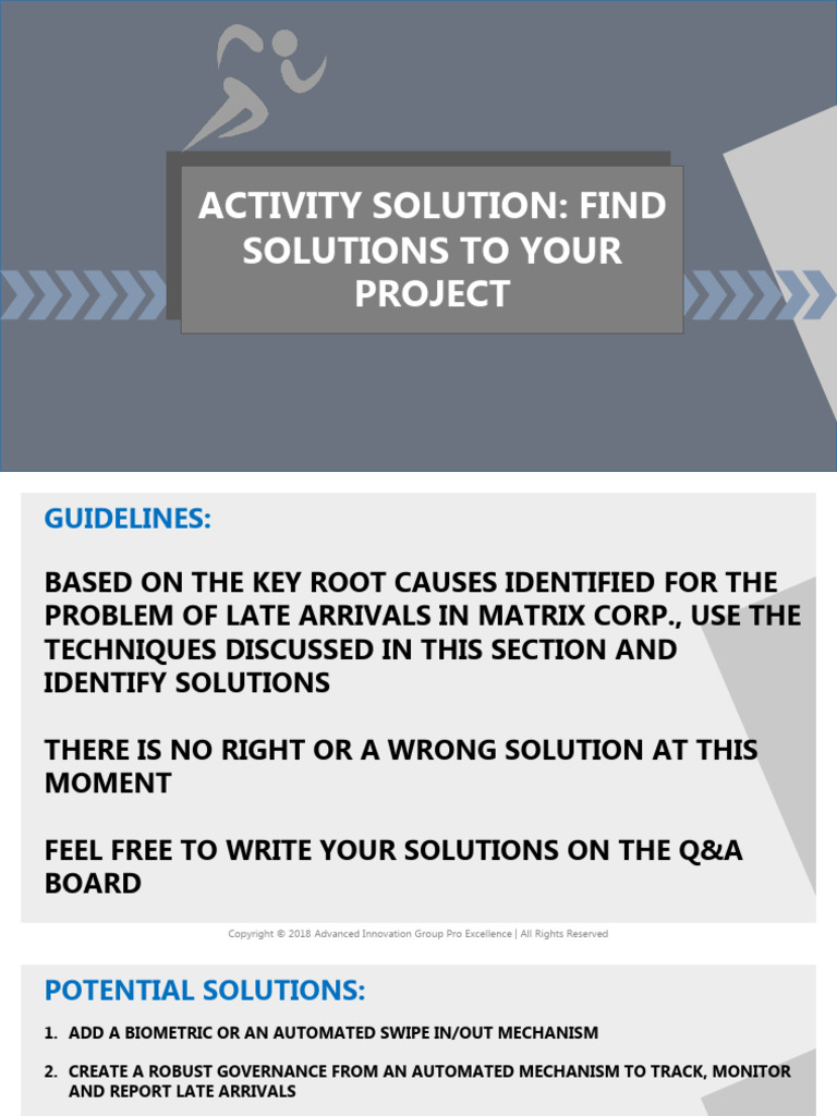 S23+C149 +activity+solution+-+find+solutions+for+your+project | PDF