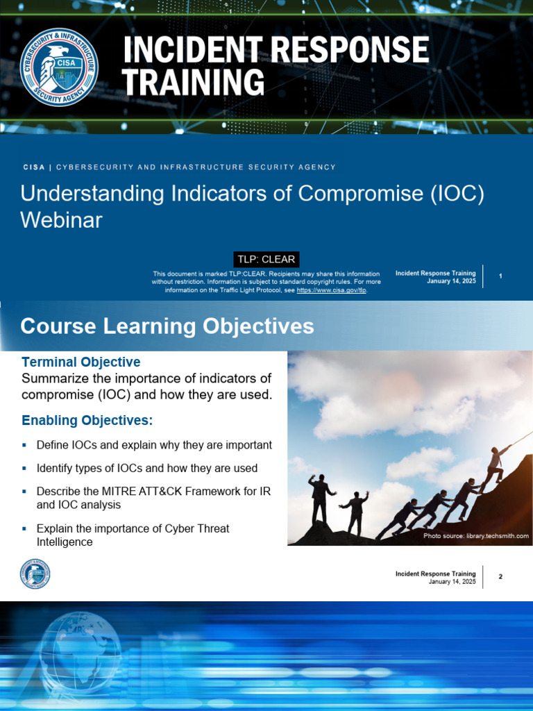 Ir108 - Understanding Ioc - Student Slides 508 | PDF | Cybercrime ...