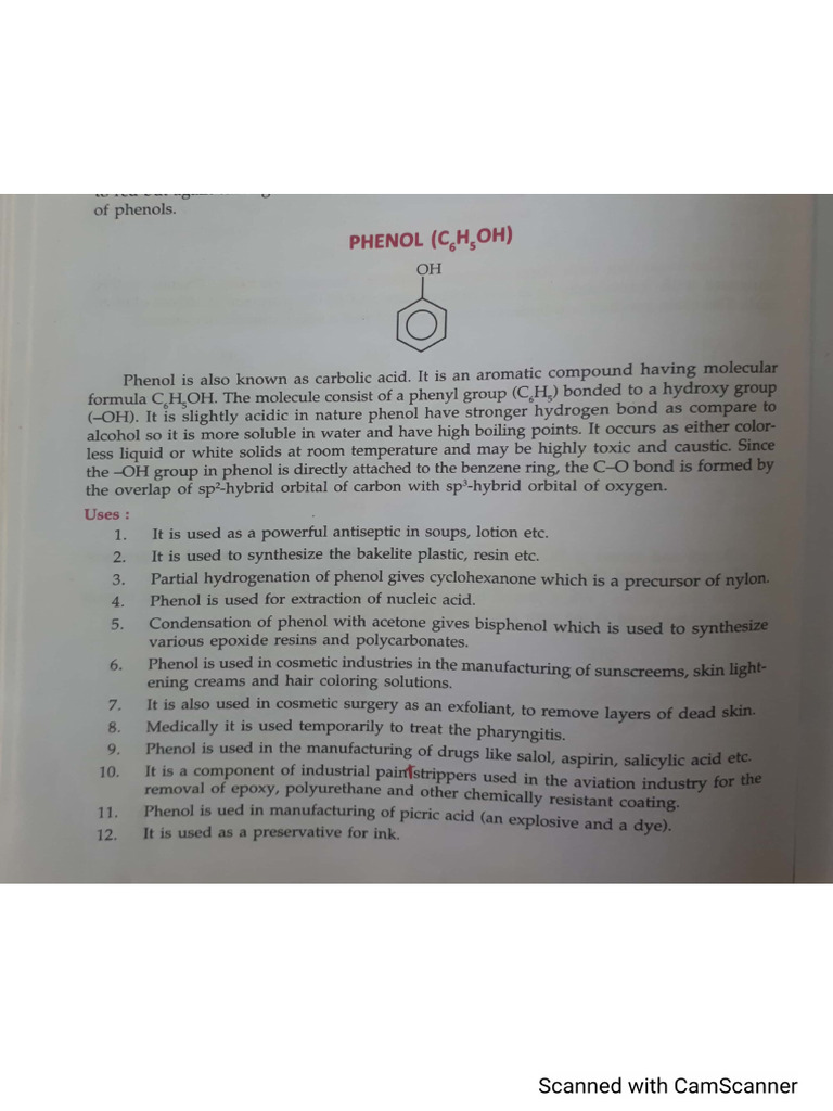 1337 - Phenol and Phenolic Compounds | PDF