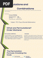 PNC Formulas and Derangements Guide | PDF