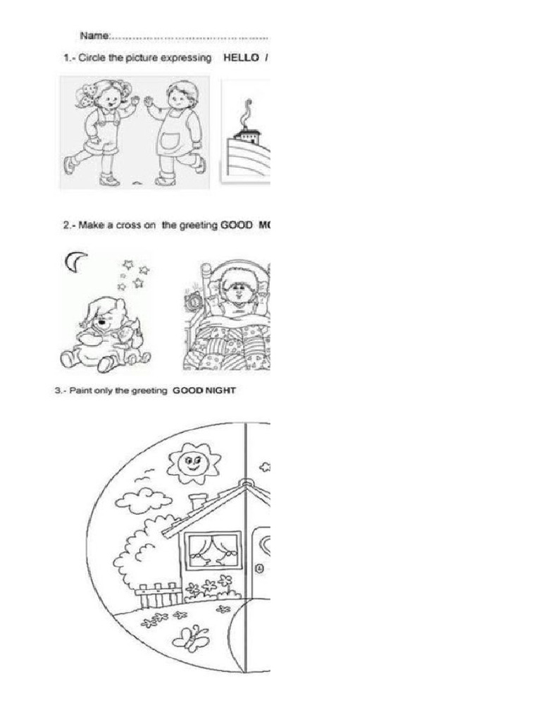 Greetings 1 e 2 Ano | PDF