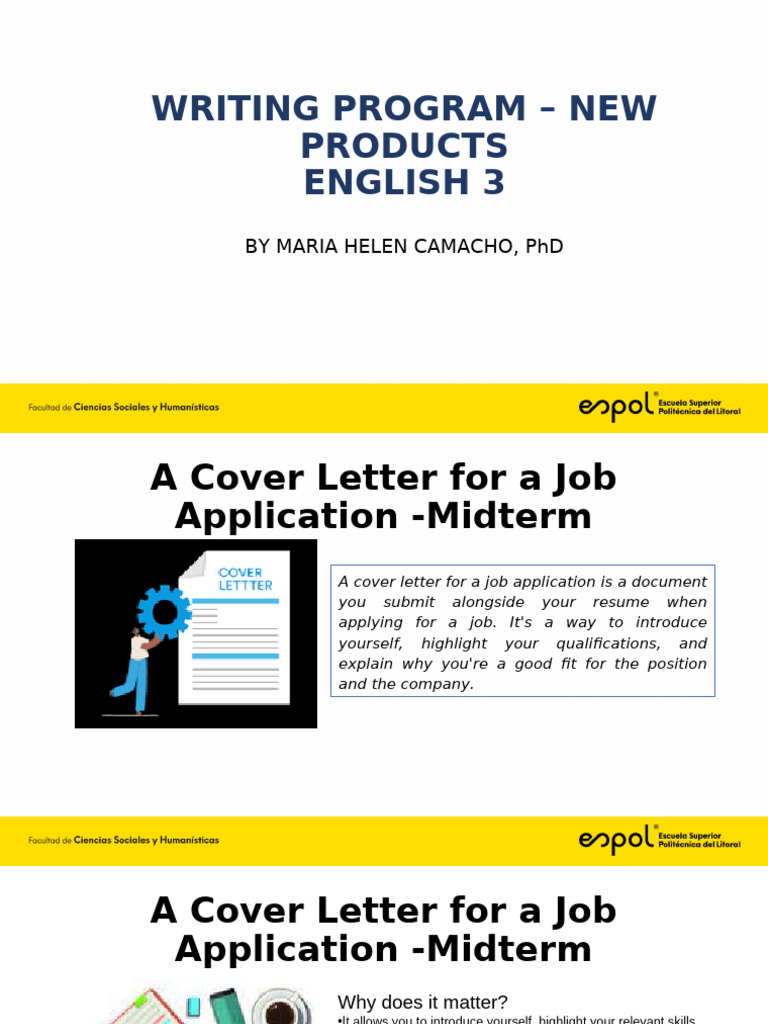 Job Application Cover Letter Guide | PDF | Résumé | Human Communication