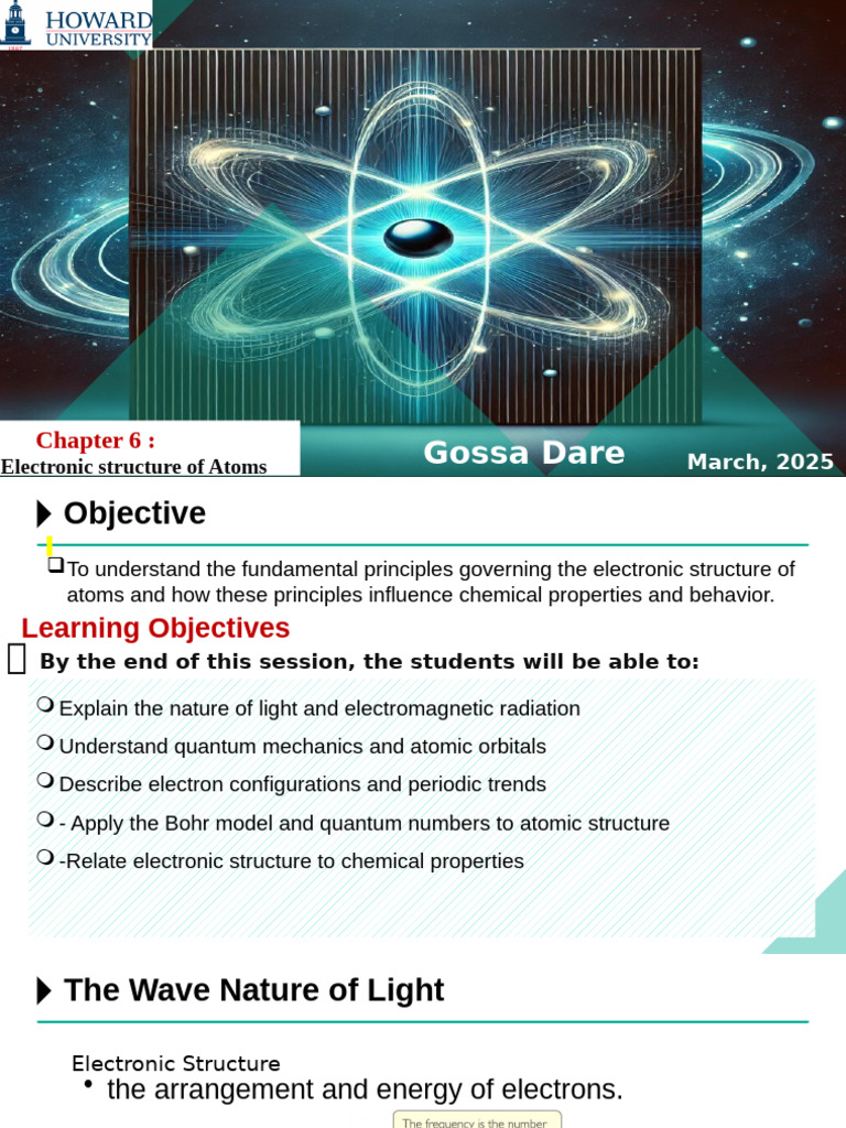 Chapter 6 - Electronic Structure of Atoms | PDF | Atomic Orbital ...