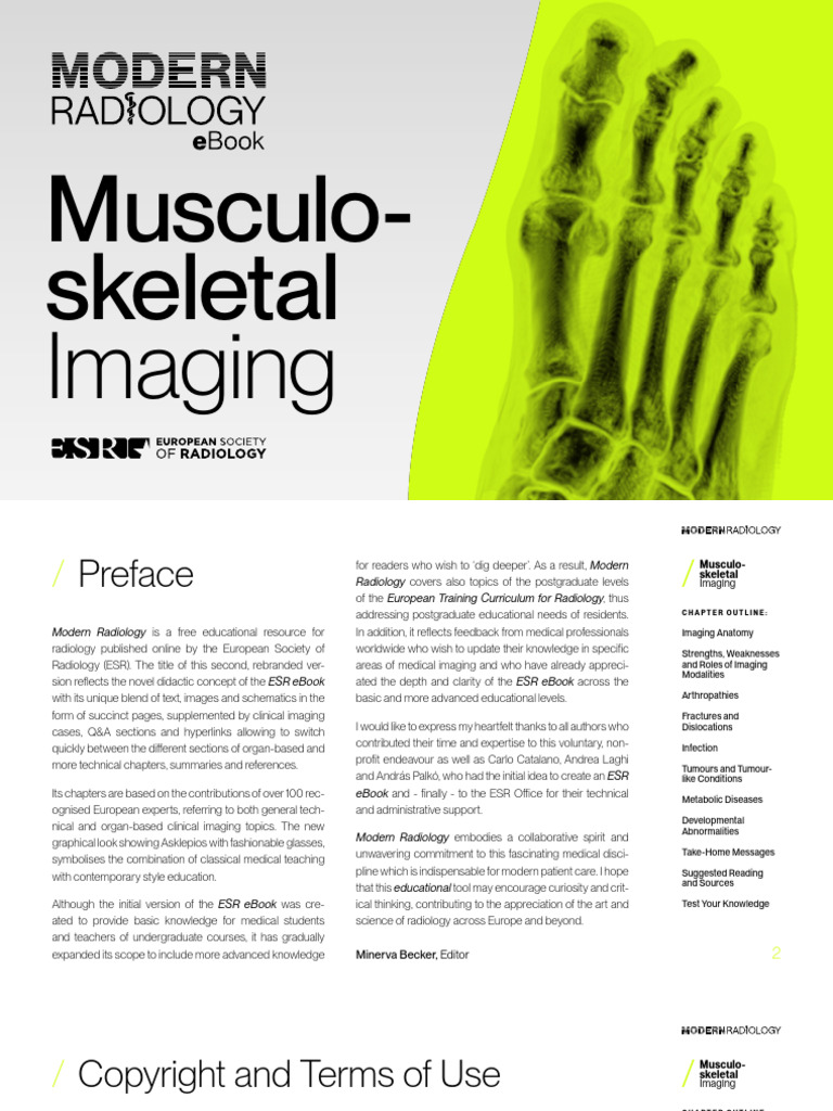 ESR Modern-Radiology Ebook Chapter 4 | PDF | Knee | Medical Imaging