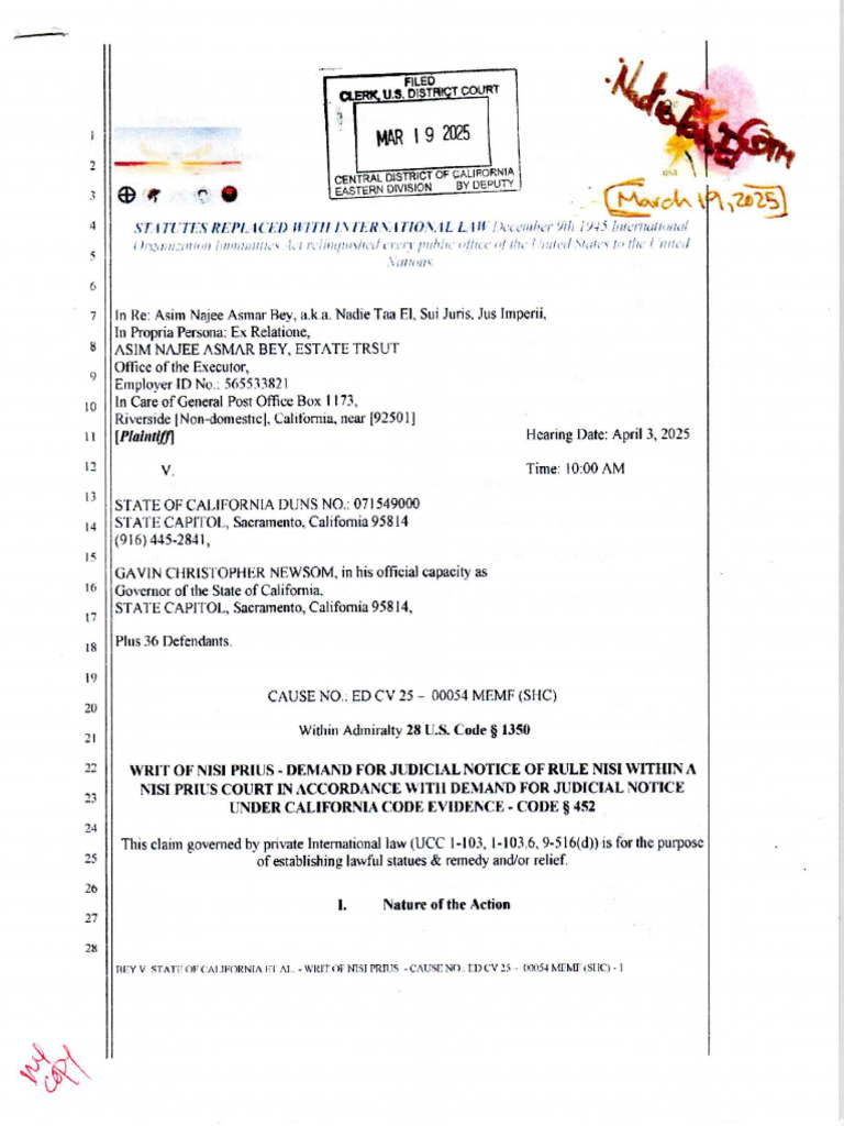 Indigenous Rights Legal Claim in CA | PDF | Prima Facie | Precedent