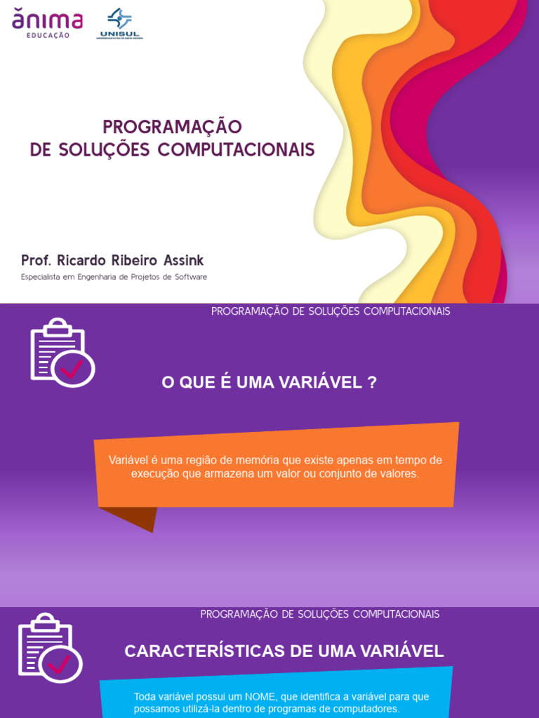 Variáveis e Tipos de Dados em Java | PDF | Tipo de dados | Variável ...