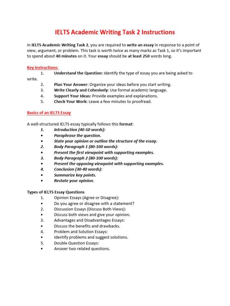 IELTS Academic Writing Task 2 Strategies and Tips | PDF | Punishments ...