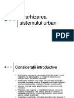Ierarhizarea Sistemului Urban