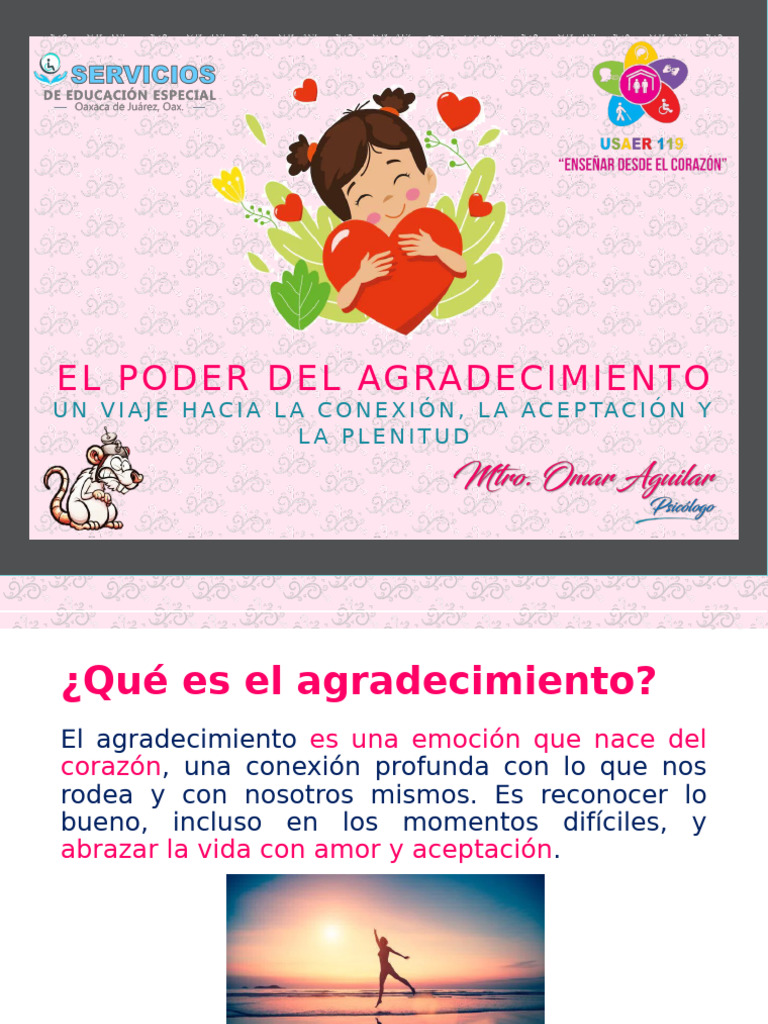 El Poder Transformador del Agradecimiento | PDF | Amor | Gratitud