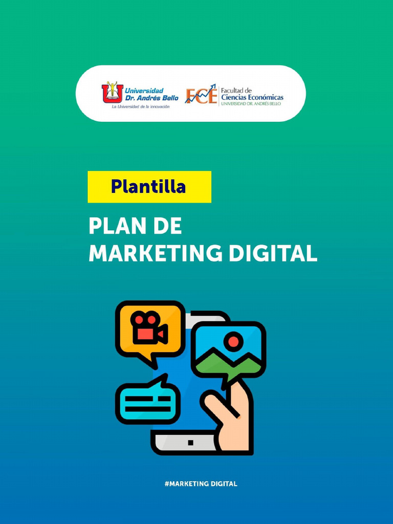 Plantilla Plan de Marketing Digital PDF | PDF | Marketing | Análisis FODA