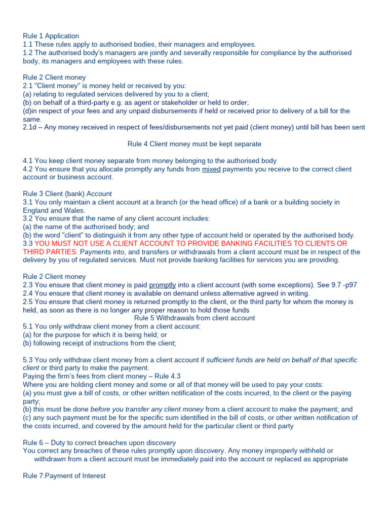 LPC Accounts Revision Notes | PDF | Money | Payments