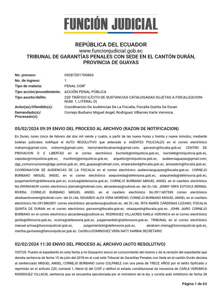 Expel 09287201700866 19350439 10022025 | PDF | Judicaturas | Debido al ...