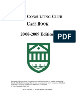 75988875 Tuck Consulting Club Casebook 2008 09