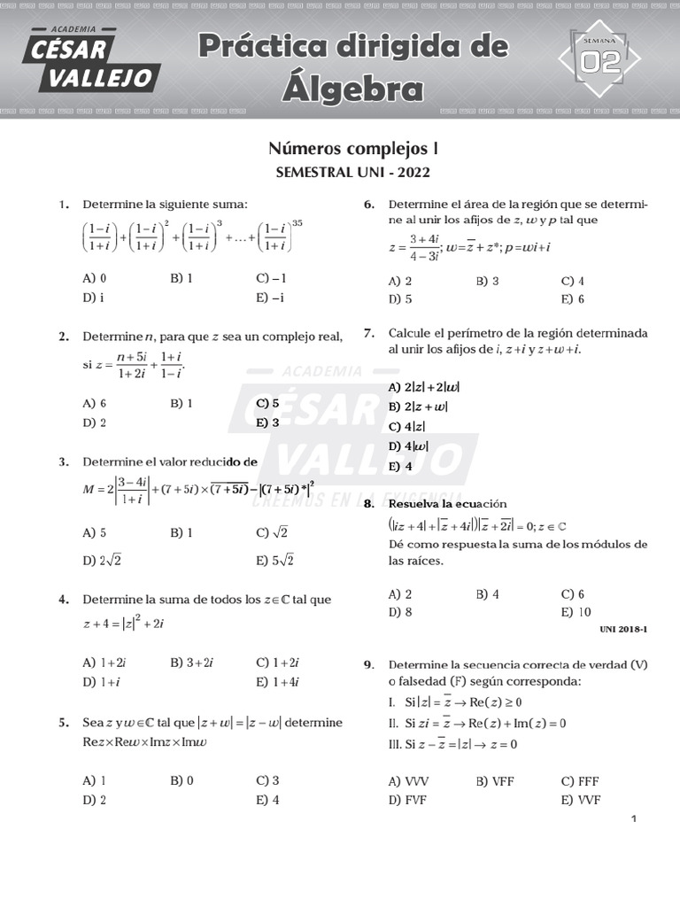 Algebra 2 | PDF