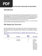 File Return Code Status