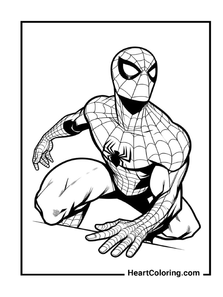 3150 12 Spider Sense Spider Man Coloring Pages | PDF