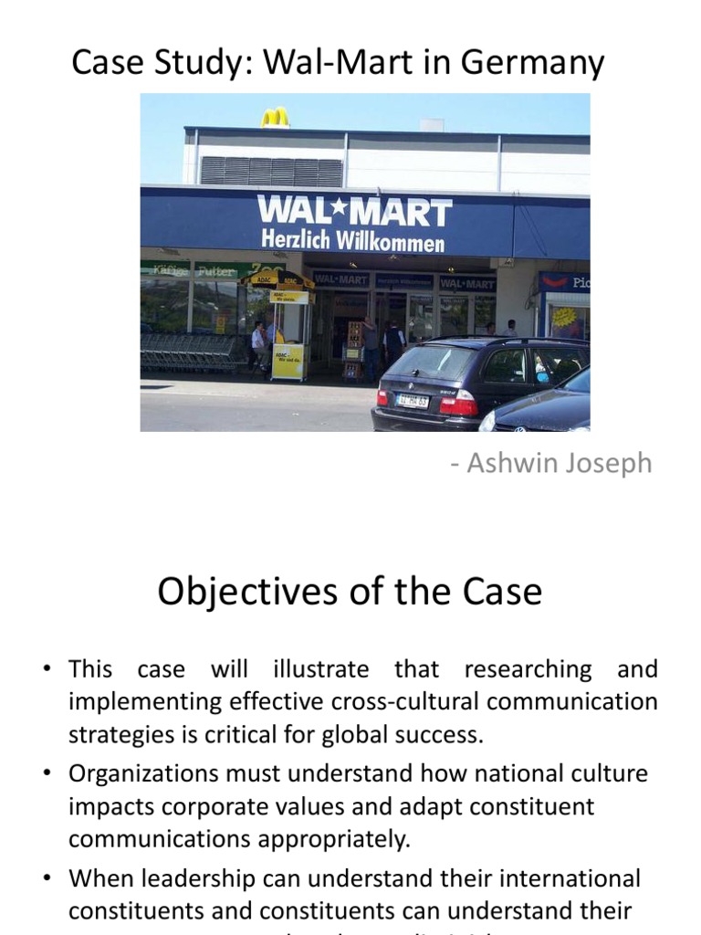 case study walmart in germany