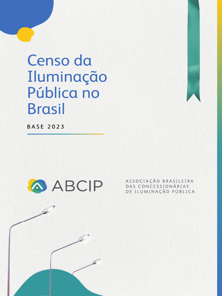 Censo da Iluminação Pública no Brasil 2023 | PDF | Iluminação pública ...
