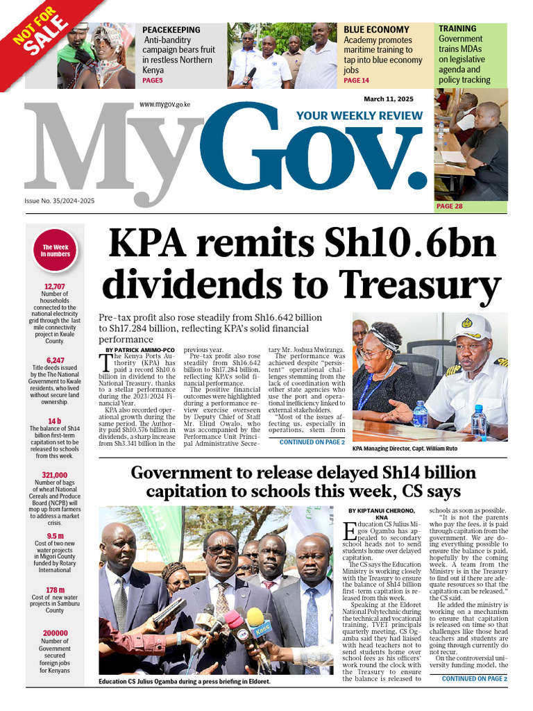 MyGov March 11, 2025-Free Circulation | PDF