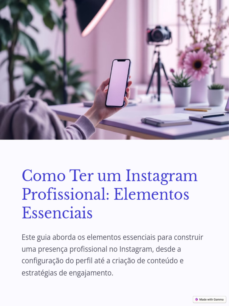 Como Ter Um Instagram Profissional | PDF | Hashtag