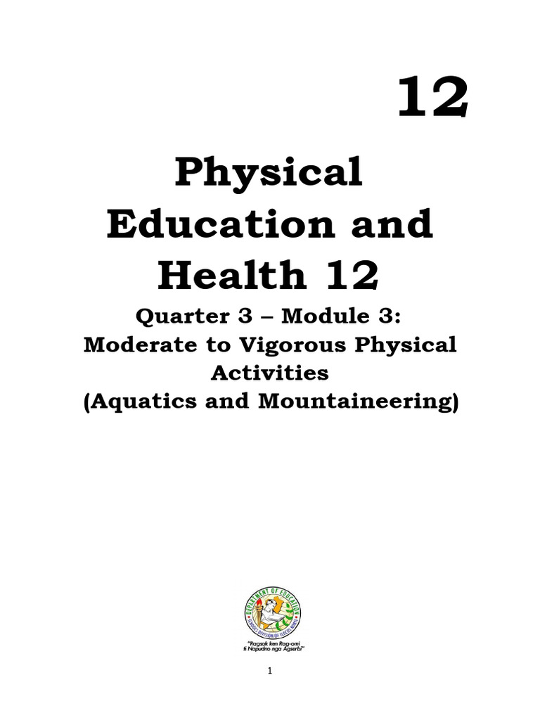 Moderate to Vigorous Activities Guide | PDF | Physical Fitness | Scuba ...