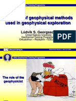 Overview of Geophysical Methods