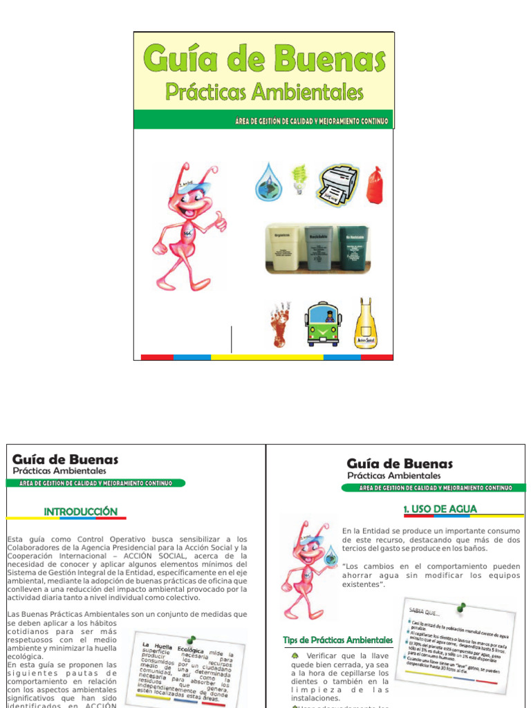 Buenas Prácticas Ambientales en Oficinas | PDF | Residuos | Entorno natural