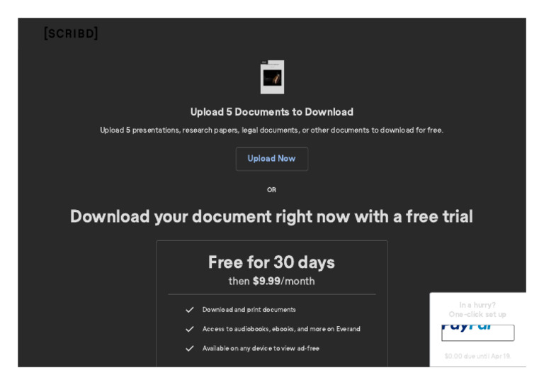 Upload and Download Documents Free | PDF