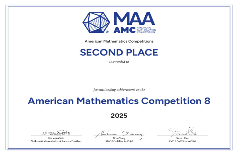 AMC 8 School Rank 2 | PDF