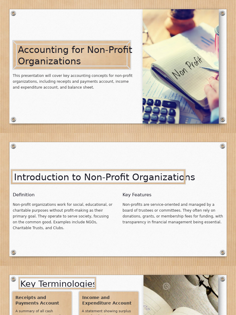 Accounting For Non Profit Organizations | PDF | Expense | Balance Sheet