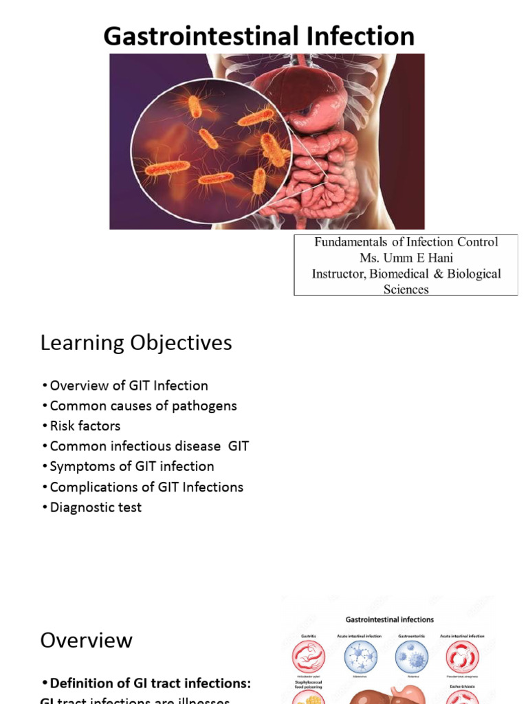Understanding Gastrointestinal Infections | PDF | Infection | Pathogen