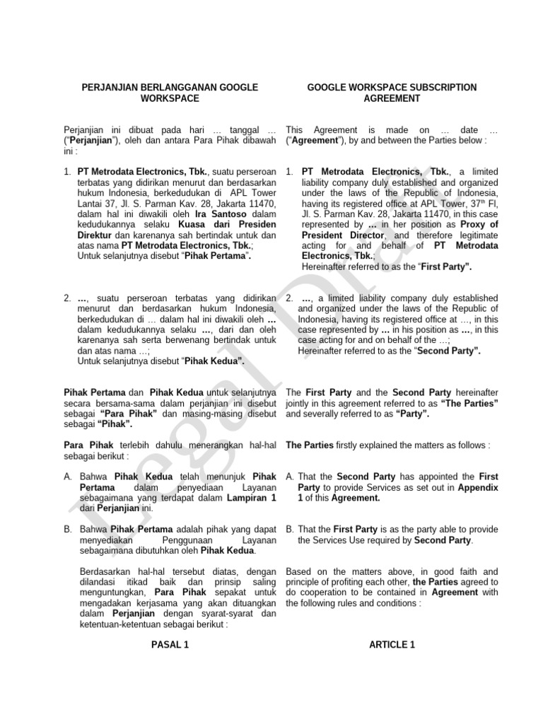 CTR 6384 - Draft License GWS Agreement | PDF