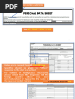 Guide To Filling Out PDS | PDF