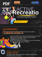 Active Recreation: Indoor & Outdoor Guide | PDF | Recreation | Physical ...