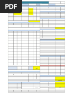 Sample Batch Sheet Template | PDF