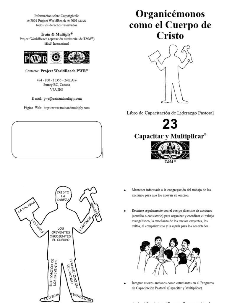 Organización de la Iglesia como Cuerpo de Cristo | PDF | Iglesia ...